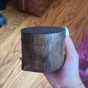 Wood ring box